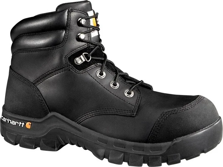 Carhartt mens Csa 6-inch Rugged Flex Wtrprf Work Comp Safety Toe Cmr6971 Industrial Boot