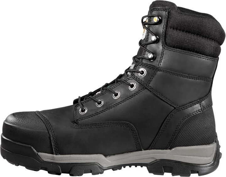 Carhartt Men's Ground Force Waterproof Work Boot Composite Toe Black 15 EE