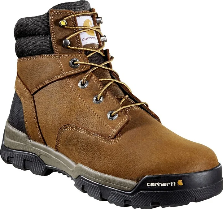 Carhartt Men's Ground Force Waterproof Work Boot Composite Toe Brown 9.5 D