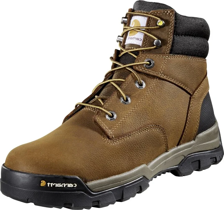 Carhartt Men's Ground Force Waterproof Work Boot Soft Toe Brown 8 D