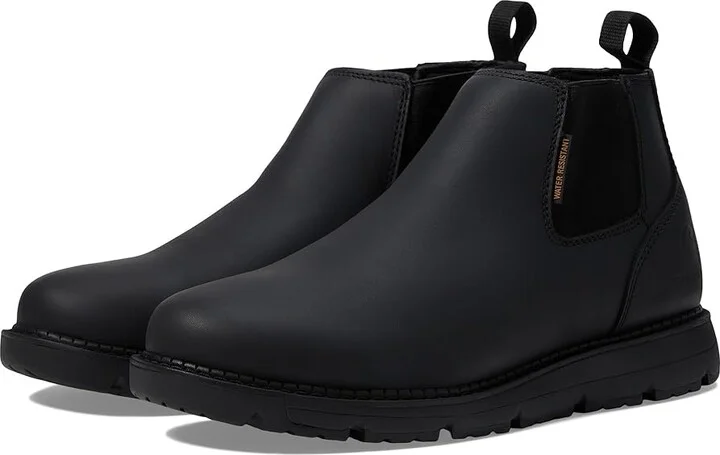 Carhartt Millbrook 4 Romeo Soft Toe Wedge Boot Men's Boots Black/Black : 7 D - Medium, Leather