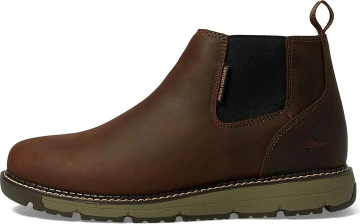 Carhartt Millbrook 4 Romeo Soft Toe Wedge Boot Men's Boots Brown Oil Tanned : 8 D - Medium, Leather - Image 5