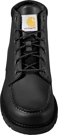 Carhartt Millbrook 5 Moc Soft Toe Wedge Boot Men's Boots Black/Black : 9 D - Medium, Leather - Image 4