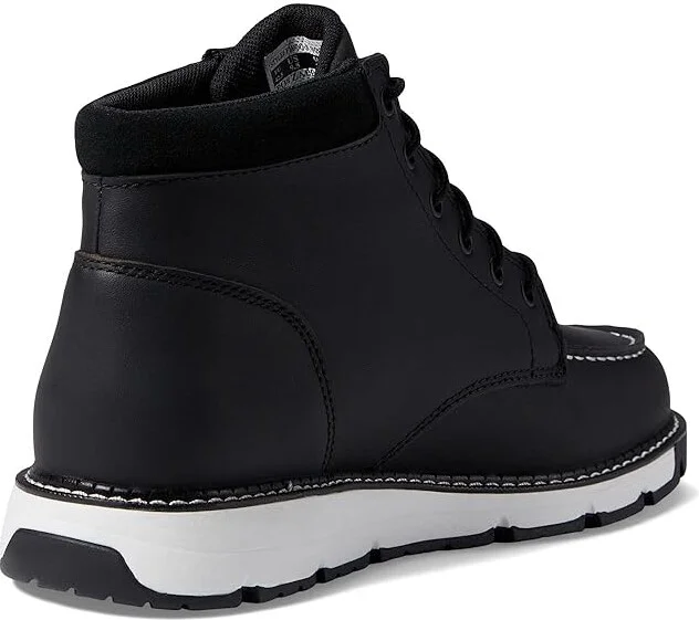 Carhartt Millbrook 5 Moc Soft Toe Wedge Boot Men's Boots Black Oil Tanned : 7 D - Medium, Leather - Image 4