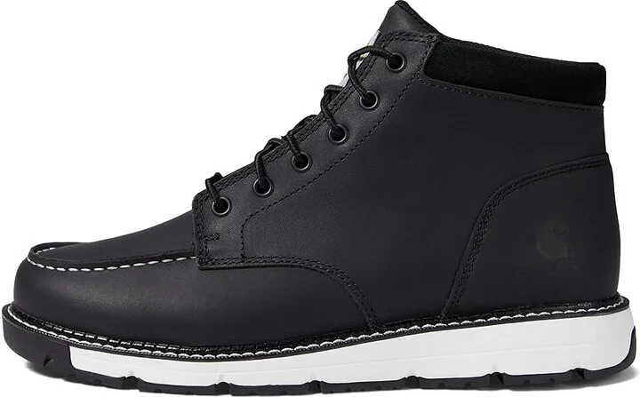 Carhartt Millbrook 5 Moc Soft Toe Wedge Boot Men's Boots Black Oil Tanned : 7 D - Medium, Leather - Image 5