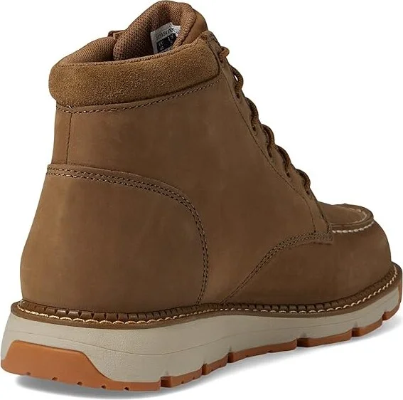 Carhartt Millbrook 5 Moc Soft Toe Wedge Boot Men's Boots Coyote Nubuck : 14 D - Medium, Suede - Image 4