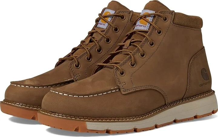 Carhartt Millbrook 5 Moc Soft Toe Wedge Boot Men's Boots Coyote Nubuck : 14 D - Medium, Suede