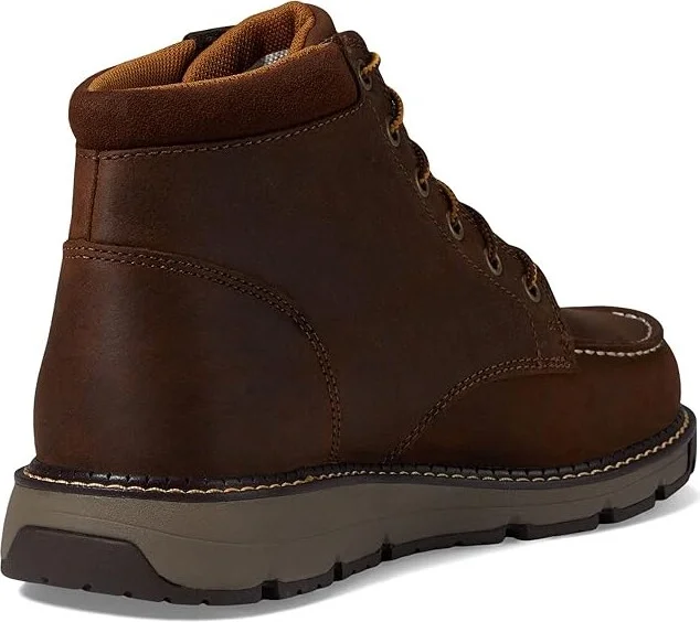 Carhartt Millbrook 5 Moc Soft Toe Wedge Boot Men's Boots Dark Bison Oil Tanned : 10 D - Medium, Leather - Image 4