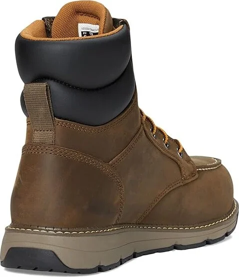 Carhartt Millbrook 6 Waterproof Nano Toe Wedge Boot Cowboy Boots Mossy Brown : 9.5 D - Medium, Leather - Image 4