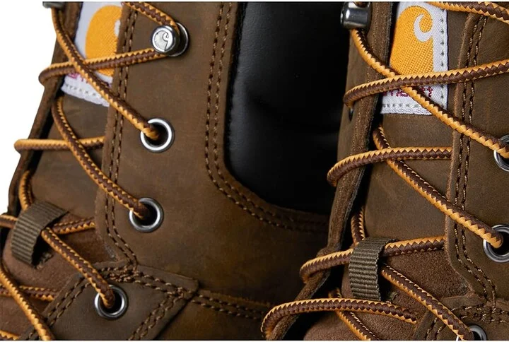 Carhartt Millbrook 6 Waterproof Nano Toe Wedge Boot Cowboy Boots Mossy Brown : 9.5 D - Medium, Leather - Image 7