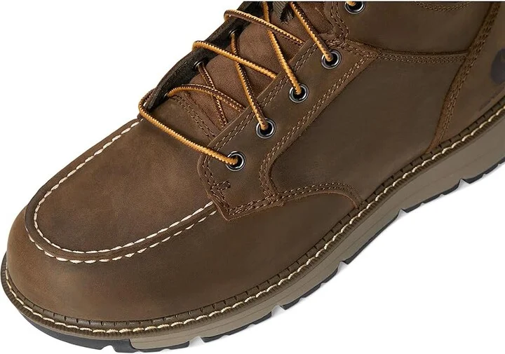 Carhartt Millbrook 6 Waterproof Wedge Boot Cowboy Boots Mossy Brown : 13 D - Medium, Leather - Image 2