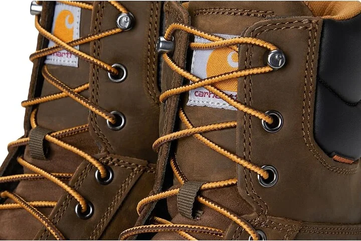 Carhartt Millbrook 6 Waterproof Wedge Boot Cowboy Boots Mossy Brown : 13 D - Medium, Leather - Image 7