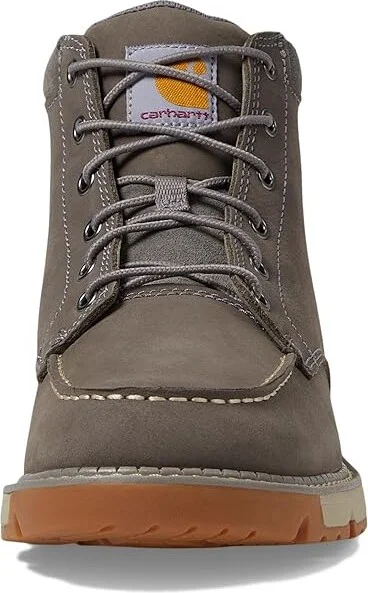 Carhartt Millbrook Moc Toe Wedge Boot Men's Boots Grey : 14 D - Medium, Leather - Image 2