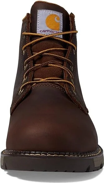 Carhartt Millbrook Waterproof 5 Soft Toe Wedge Boot Men's Boots Brown Oil Tanned : 14 D - Medium, Leather - Image 2