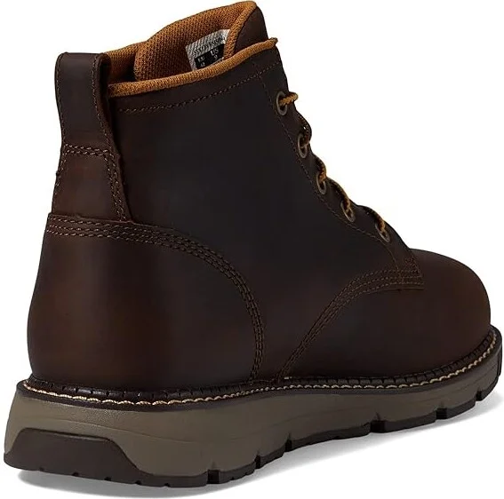 Carhartt Millbrook Waterproof 5 Soft Toe Wedge Boot Men's Boots Brown Oil Tanned : 14 D - Medium, Leather - Image 4