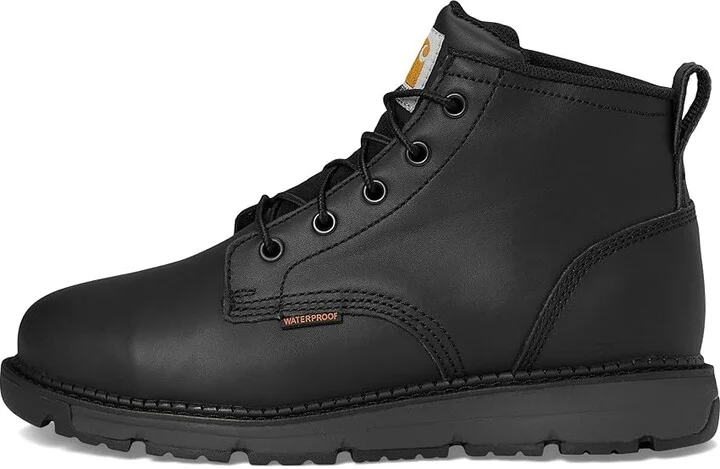 Carhartt Millbrook Waterproof 5 Steel Toe Wedge Work Boot Men's Boots Black Oil Tanned : 8 D - Medium, Leather - Image 6
