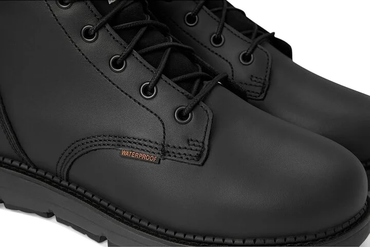 Carhartt Millbrook Waterproof 5 Steel Toe Wedge Work Boot Men's Boots Black Oil Tanned : 8 D - Medium, Leather - Image 7