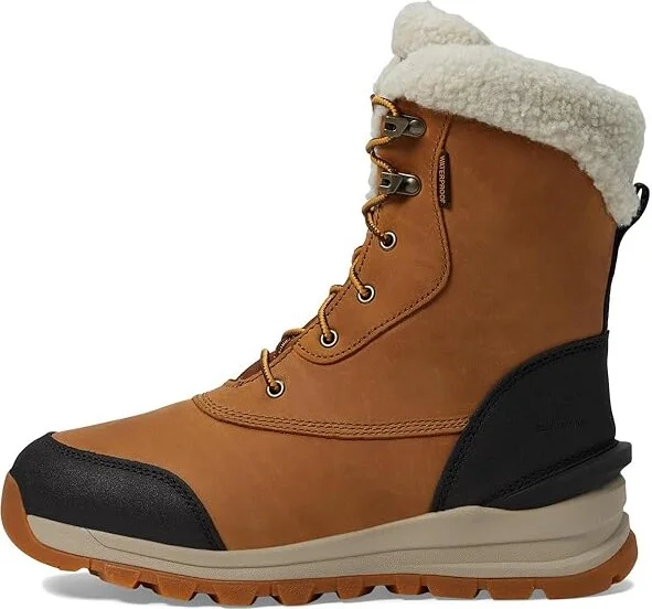Carhartt Pellston WP Ins. 8 Winter Boot Women's Boots Light Brown Oil Nubuck : 6 B - Medium, Leather - Image 5