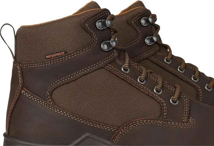 Carhartt Rugged Flex 6 Waterproof Soft Toe Men's Shoes Chocolate Brown Oil Tanned : 8 D - Medium, Leather/Textile - Image 7