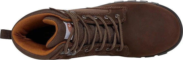 Carhartt Rugged Flex 6 Waterproof Steel Toe Men's Shoes Chocolate Brown Oil Tanned : 8 D - Medium, Leather - Image 2