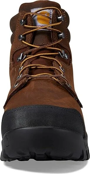 Carhartt Rugged Flex Waterproof Internal Met Guard Comp Toe 6 Work Boot Men's Boots Brown Oil Tanned Leather : 8 D - Medium - Image 2