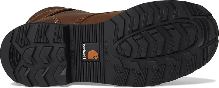 Carhartt Traditional Welt 6 Steel Toe Work Boot Men's Work Boots Crazy Horse Brown Leather : 8 D - Medium - Image 4