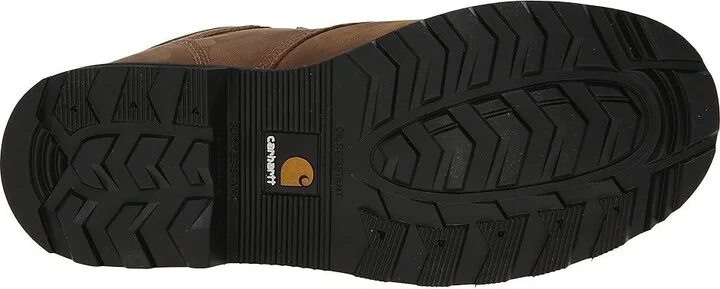 Carhartt Traditional Welt 6 Work Boot Men's Work Boots Crazy Horse Brown Leather : 8 D - Medium - Image 4