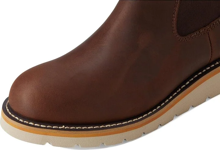 Carhartt Wedge 5 Chelsea Boot Soft Toe Women's Shoes Dark Bison Oil Tanned : 6.5 B - Medium, Leather - Image 7