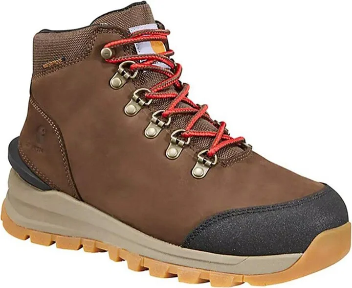 Carhartt Women's Gilmore 5" Hiker Work Boot Alloy Toe Dark Brown 9.5 M