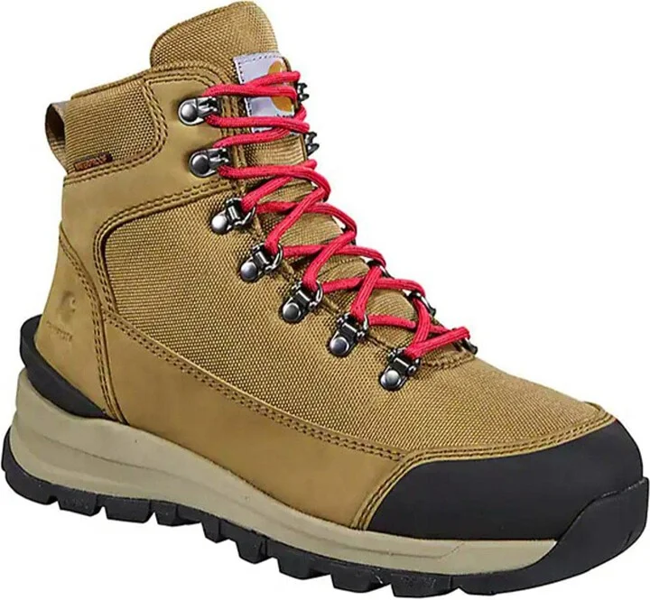 Carhartt Women's Gilmore 6" Hiker Work Boot Soft Toe Tan 6.5 M