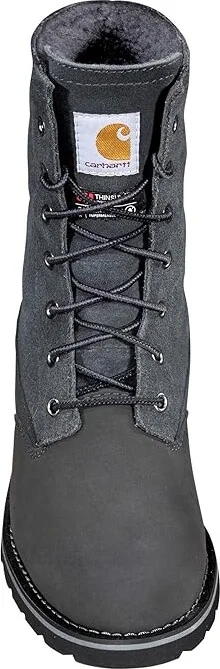 Carhartt WP 8 Ins. Wedge Fold Down Winter Boot Women's Boots Dark Grey Nubuck : 6 B - Medium, Leather/Textile - Image 5