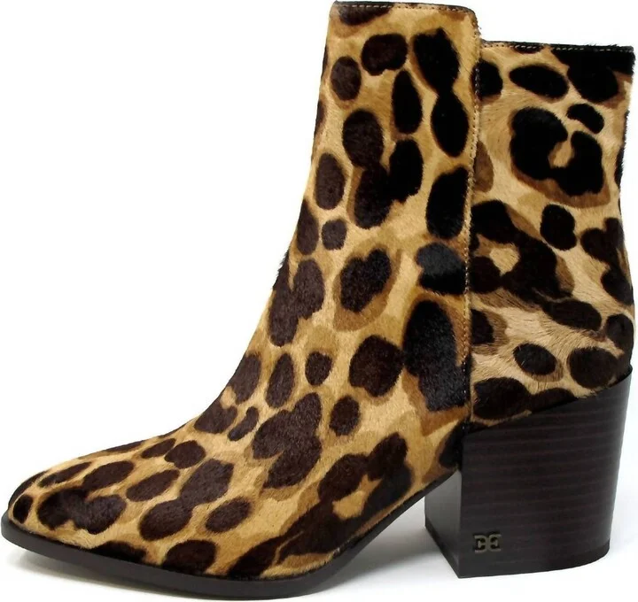 Cari Ankle Bootie In Leopard