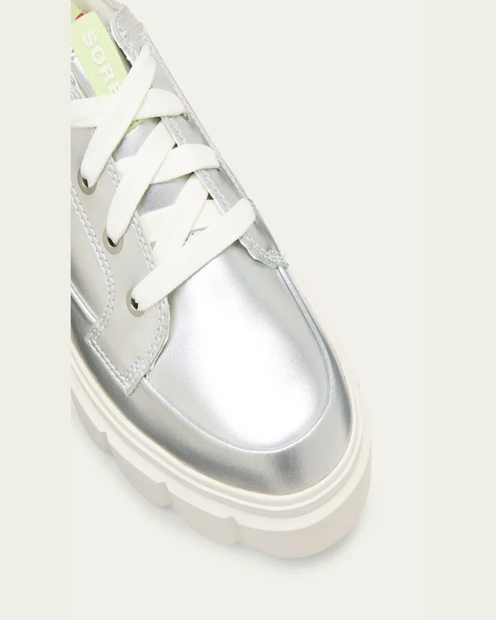 Caribou Leather Chunky Sneakers - Image 3