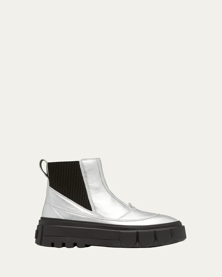 Pure Silver/black