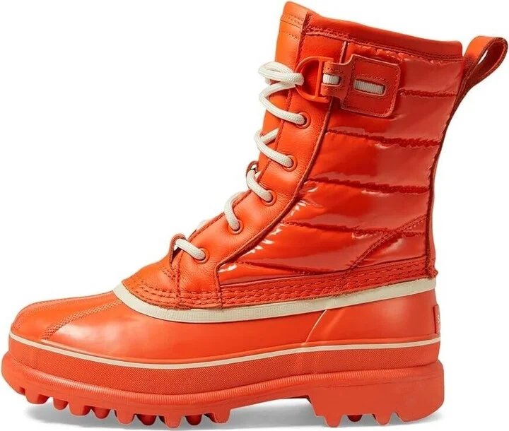 Caribou Royal Women's 8.5 Optimized Orange Chalk Waterproof Boots KHD103