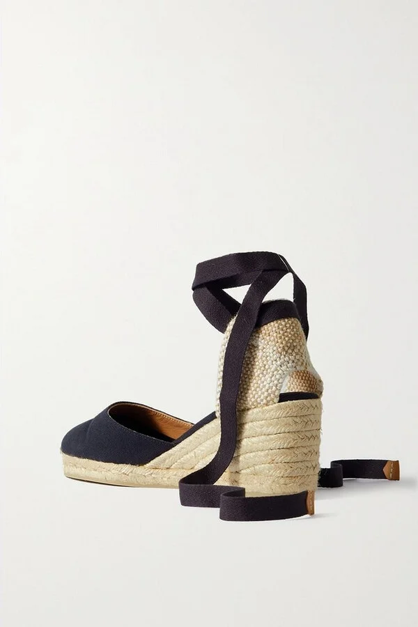 Carina 60 canvas wedge espadrilles - Image 3