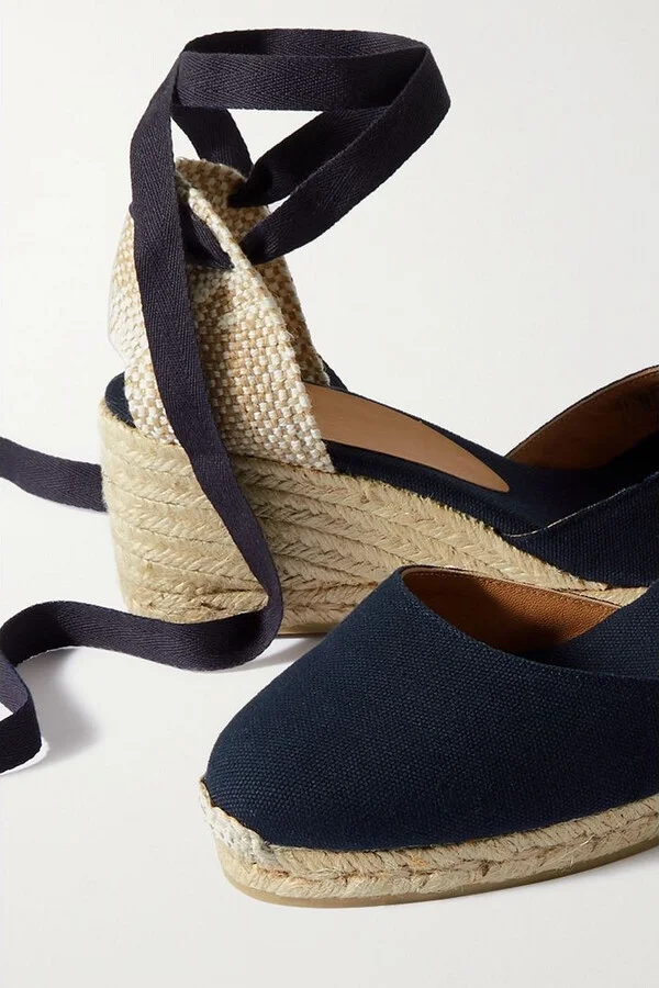 Carina 60 canvas wedge espadrilles - Image 4