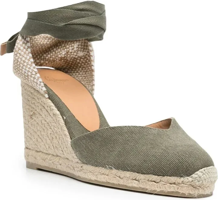 Carina 80 canvas wedge espadrilles - Image 2