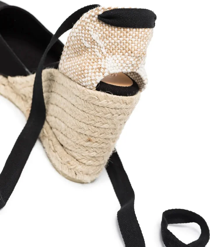 Carina 80mm ankle-tie wedge sandals - Image 4
