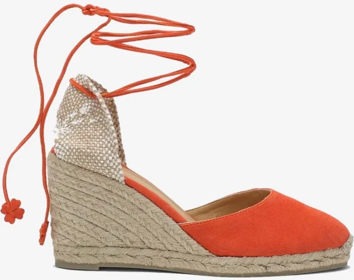 Carina 90 Suede Wedge Espadrilles
