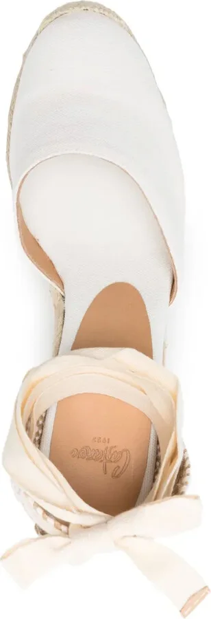 Carina 90mm wedge espadrilles - Image 4