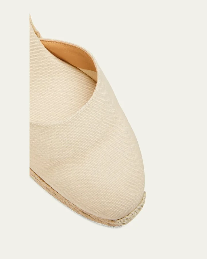 Carina Canvas Ankle-Wrap Wedge Espadrilles - Image 5