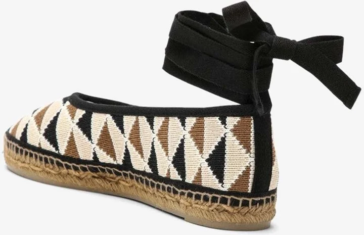 Carina Crochet Flat Espadrilles - Image 2
