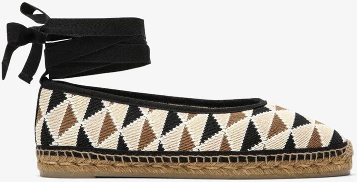 Carina Crochet Flat Espadrilles