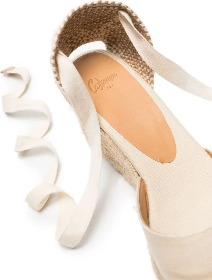Carina lace-up wedge espadrilles - Image 4