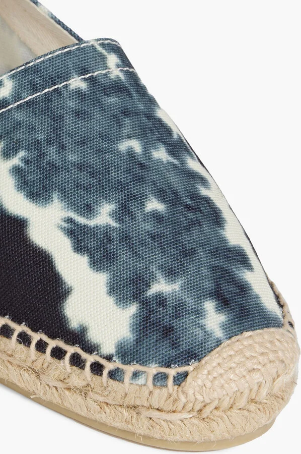 Carina tie-dyed canvas espadrilles - Image 4