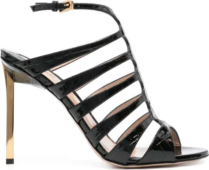 Carine 105mm leather sandals