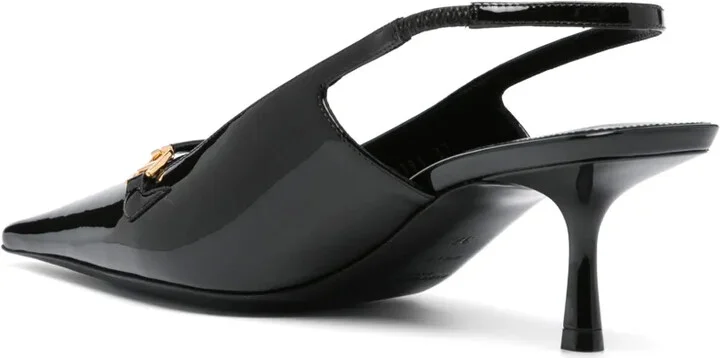 Carine 55mm patent-leather pumps - Image 3