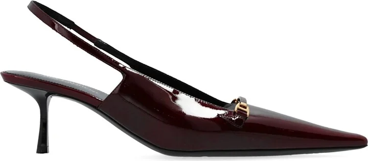 'carine' Leather Slingback Pumps
