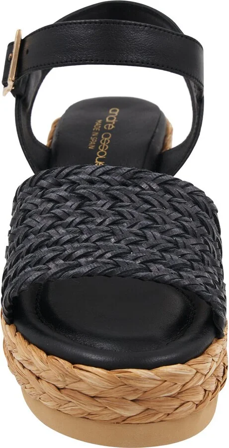 Carissa Ankle Strap Espadrille Platform Wedge Sandal - Image 4